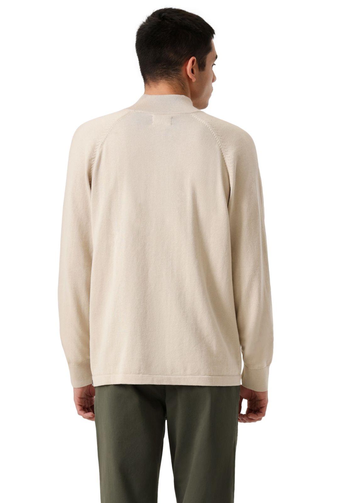Sweater Hombre Half-Zip Refined Regular Fit Beige 0030Z-0001-2