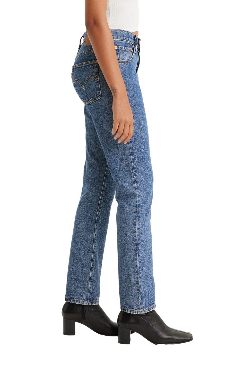 Jeans Mujer 501 Azul Levis 12501-0438-1