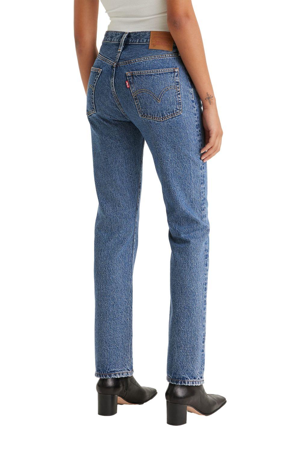 Jeans Mujer 501 Azul Levis 12501-0438-2