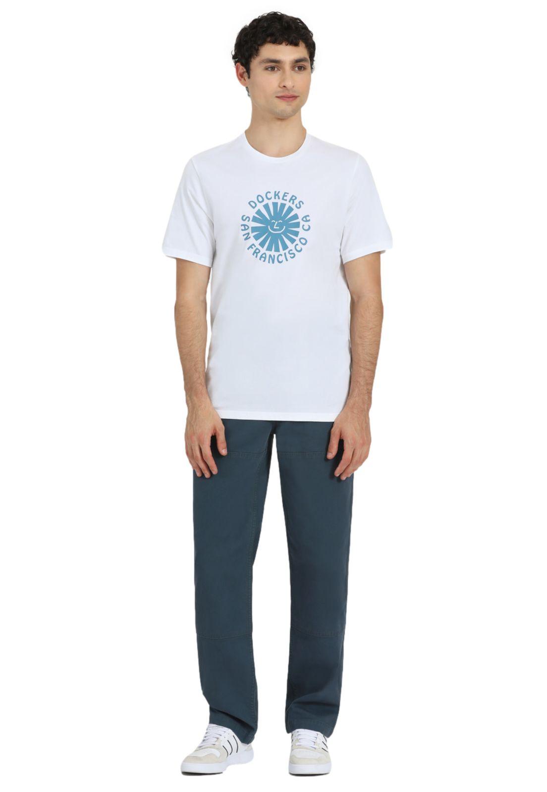 Polera Graphic Tee Snake Slim Fit Beige-3