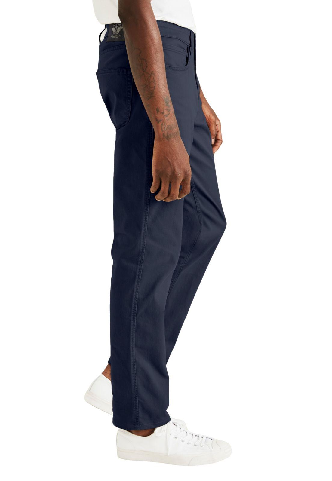 Pantalón Casual Jean Cut Straight Fit Navy 56790-0046-1