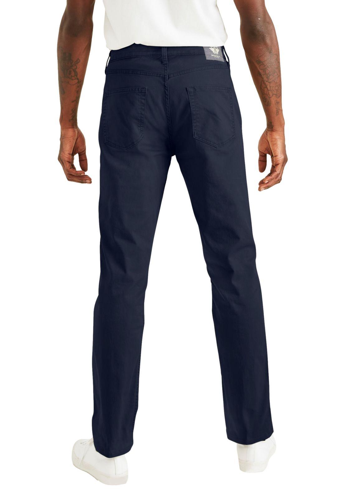 Pantalón Casual Jean Cut Straight Fit Navy 56790-0046-2