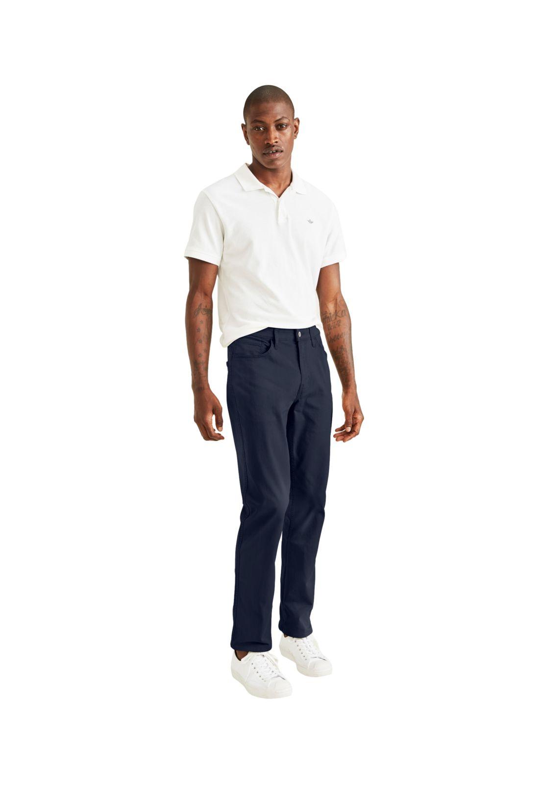 Pantalón Casual Jean Cut Straight Fit Navy 56790-0046-3
