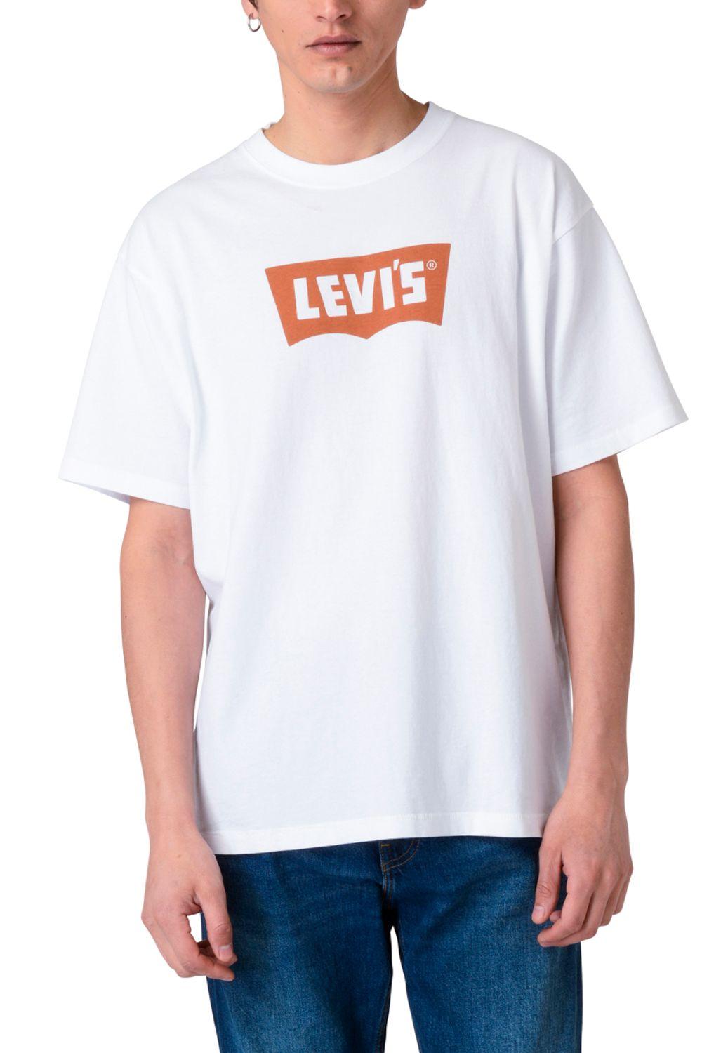 Polera Hombre Vintage Bw Graphic Tee Blanco Levis 000RY-0001-0
