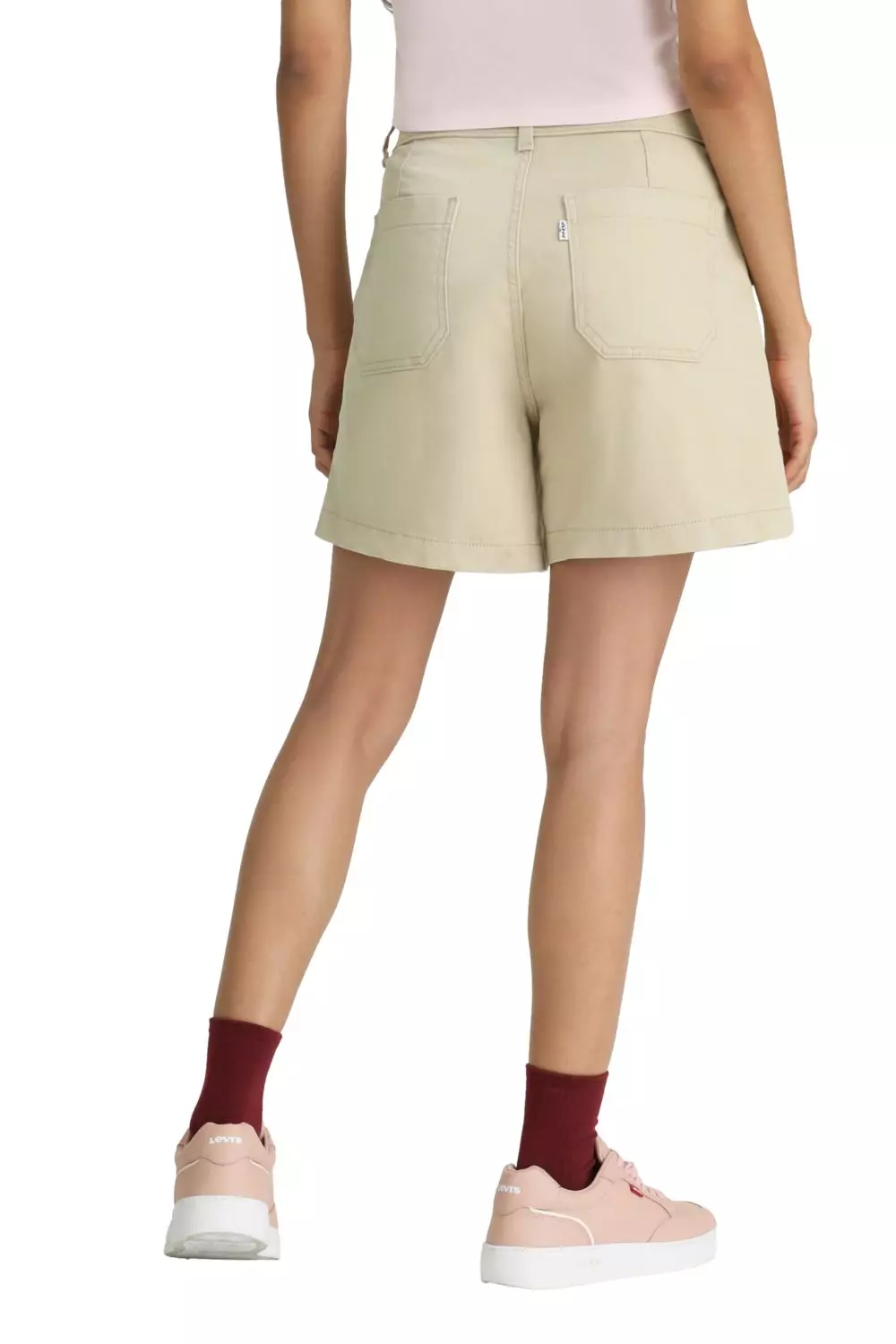 Shorts Mujer Nd Utility Short Beige Levis A7542-0003-2