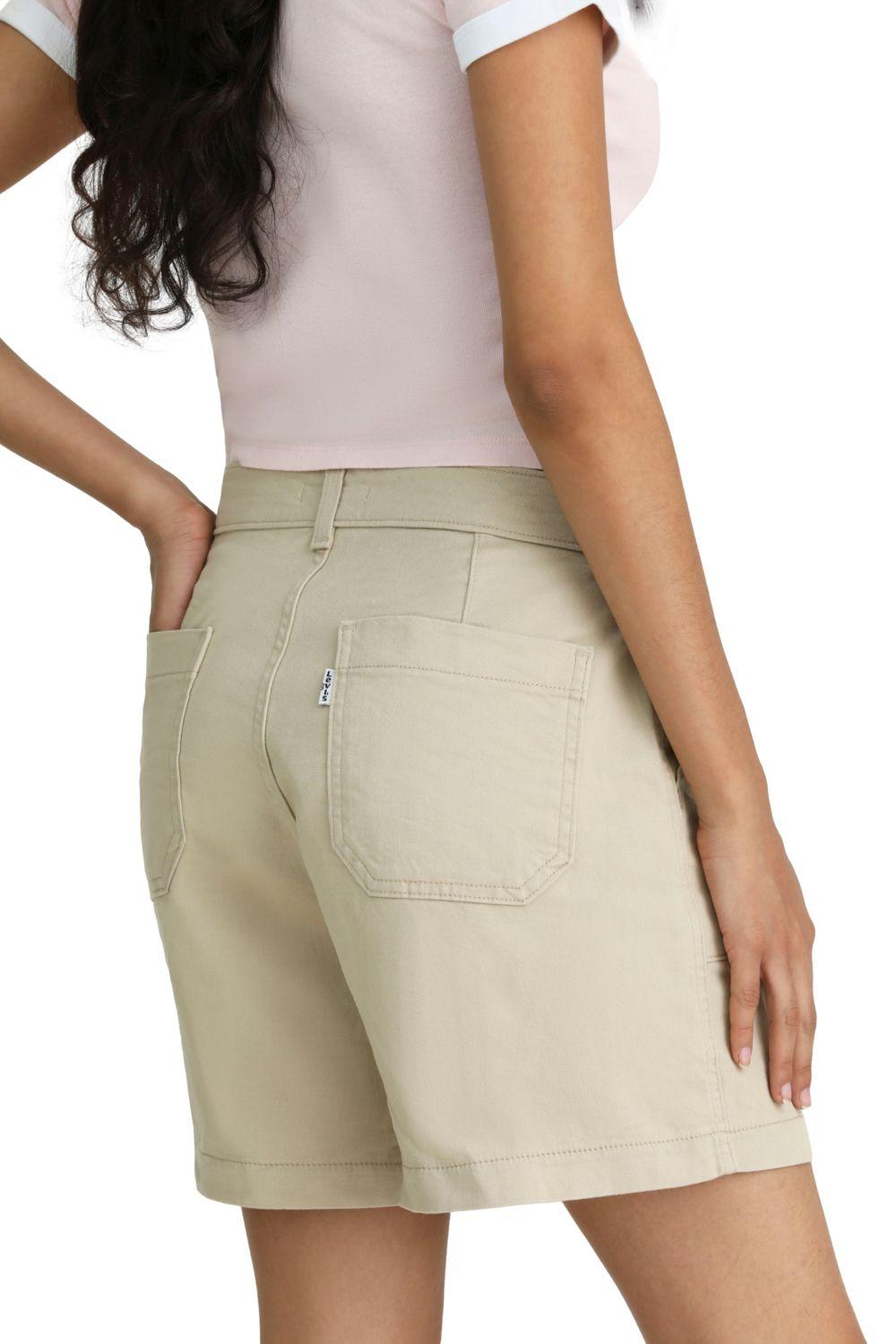 Shorts Mujer Nd Utility Short Beige Levis A7542-0003-3