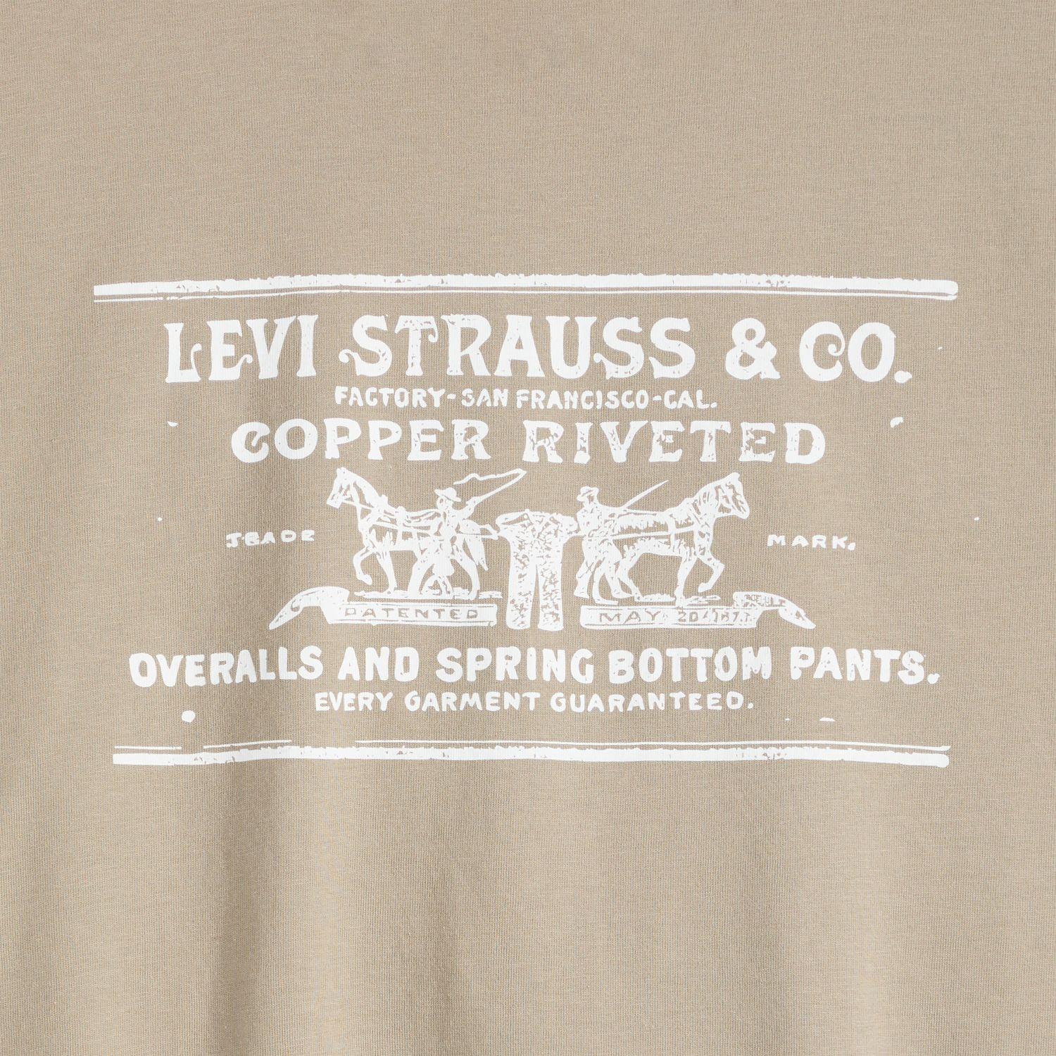 Polera Hombre Ss Relaxed Fit Tee Café Levis 16143-2681-3