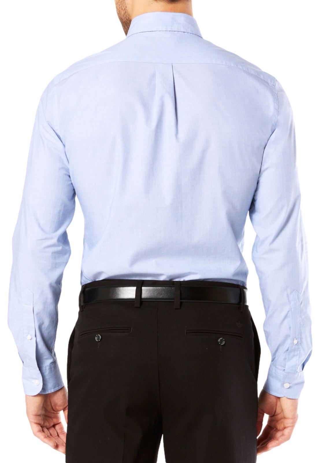 Camisa Hombre Refined Poplin Slim Fit Celeste 28836-0001-1
