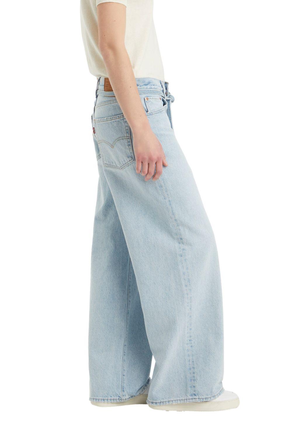 Jeans Mujer XL Straight Azul Levis A8701-0001-1