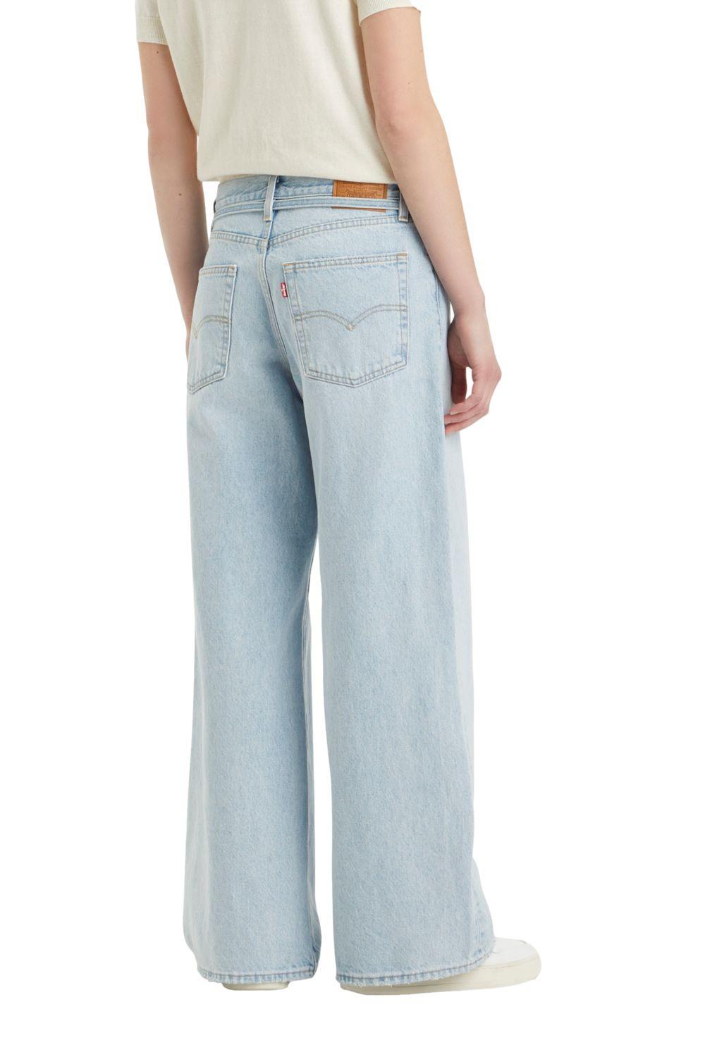 Jeans Mujer XL Straight Azul Levis A8701-0001-2