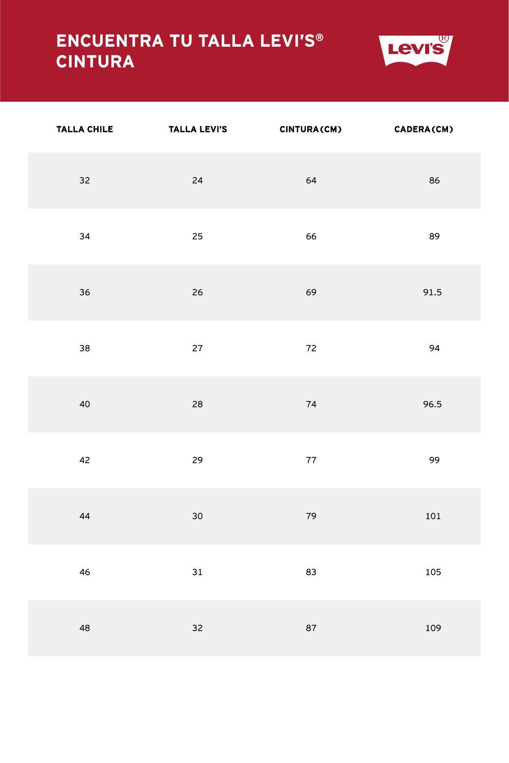 Jeans Mujer XL Straight Azul Levis A8701-0001-4