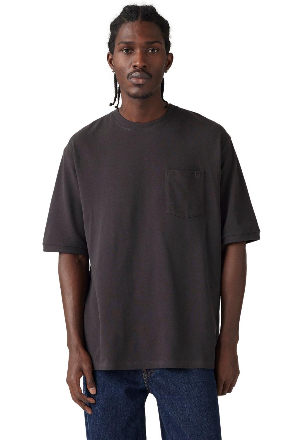 Polera Hombre Half Sleeve Pique Tee Negro Levis 001MN-0002-2