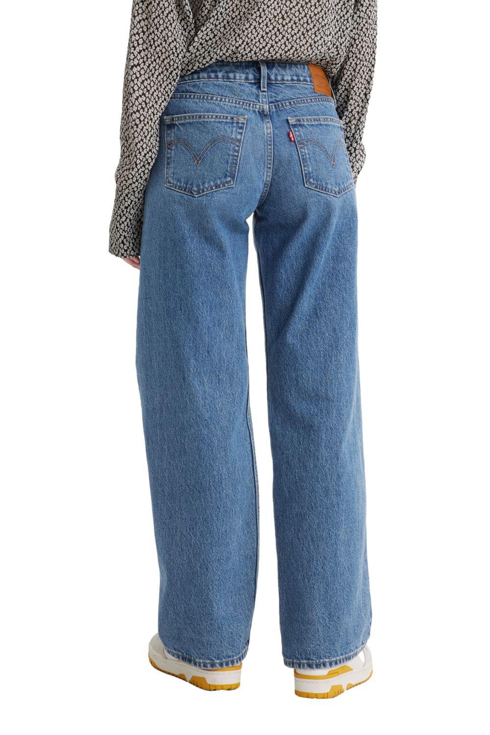 Jeans Mujer Low Loose Azul Levis A5566-0001-2