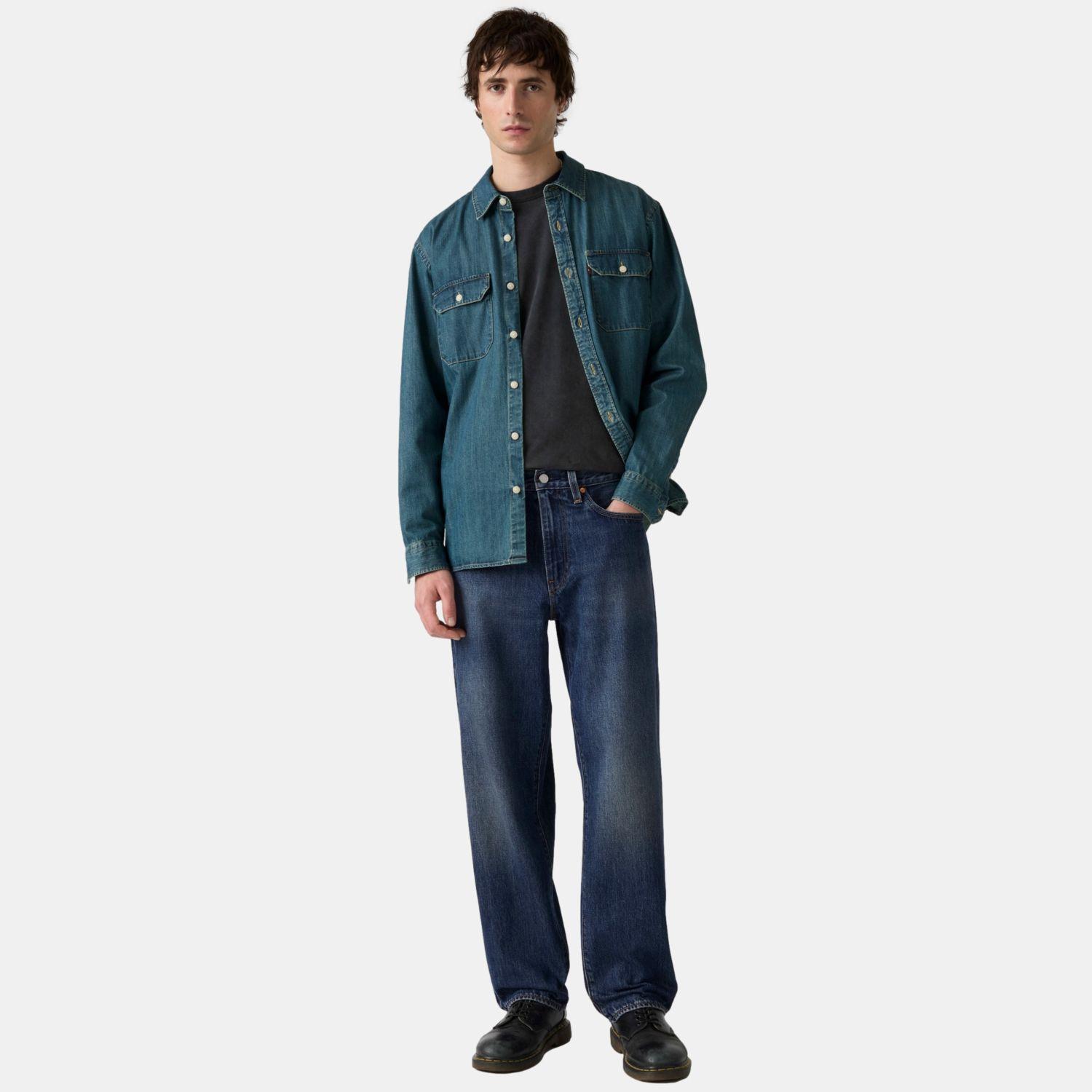 Jeans Hombre 568 Loose Straight Azul Levis 29037-0158-4