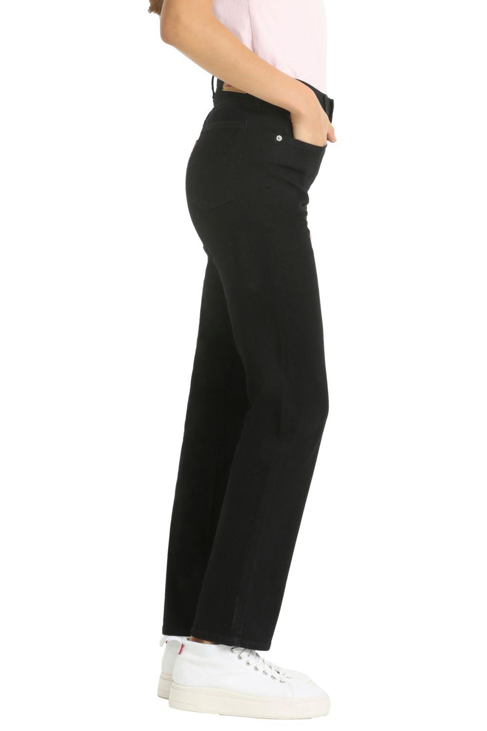Jeans Mujer 724 High Rise Straight Negro Levis 18883-0307-1