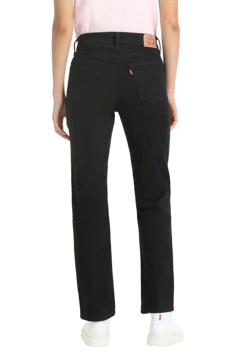 Jeans Mujer 724 High Rise Straight Negro Levis 18883-0307-2