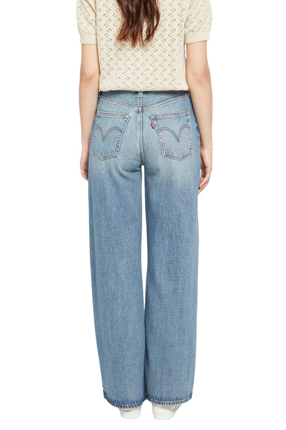 Jeans Mujer Ribcage Wide Leg Celeste Levis A6081-0022-2