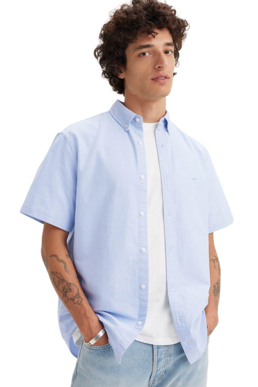 Camisa Hombre Authentic Button Down Azul Levis A9161-0000-2
