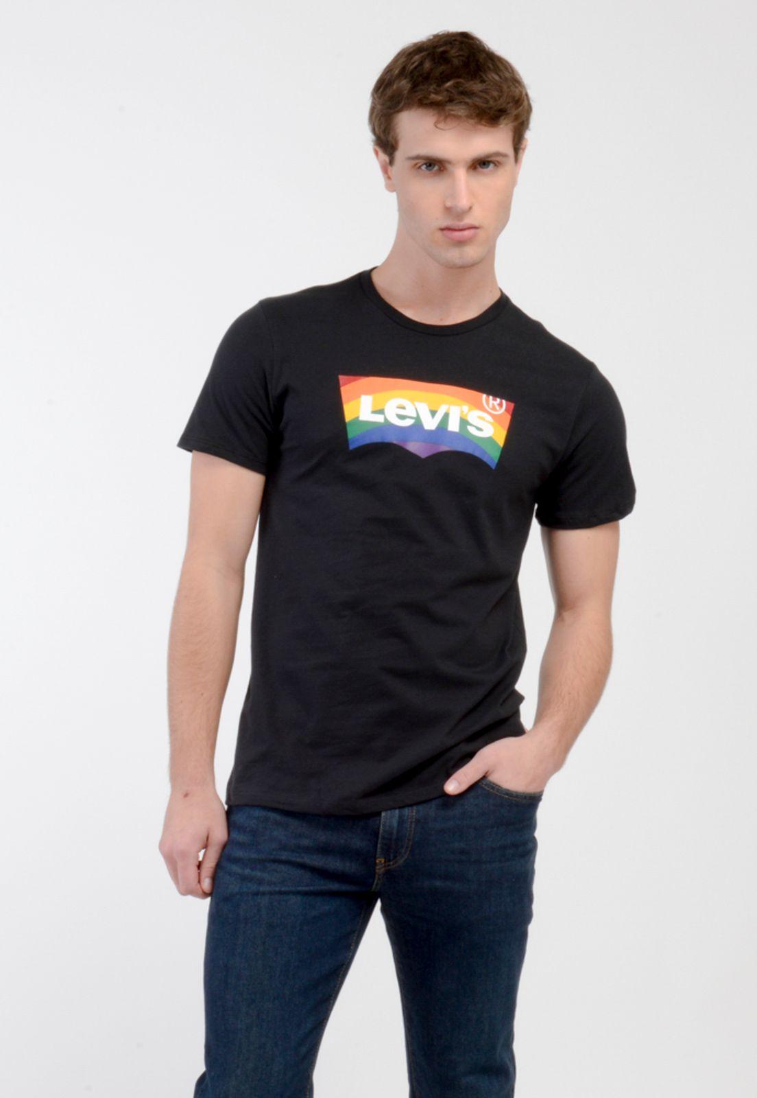 Polera Gráfica Pride Negro Levis 17783-0345-0