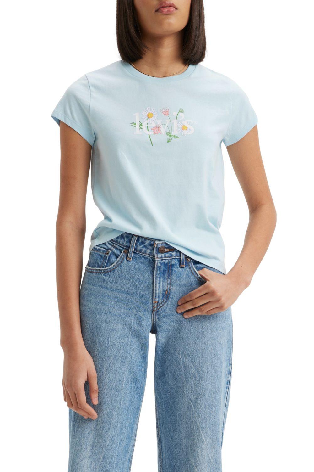 Polera Mujer Graphic Blanca Levis A6126-0009-0