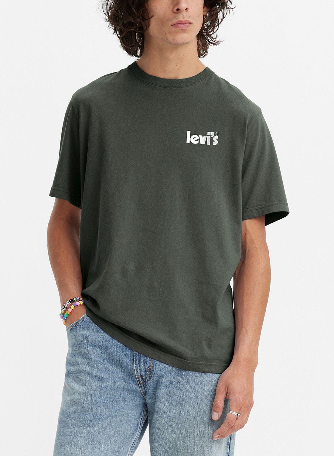 Polera Hombre Relax Logo mini Porter Verde Levis 16143-0737-0