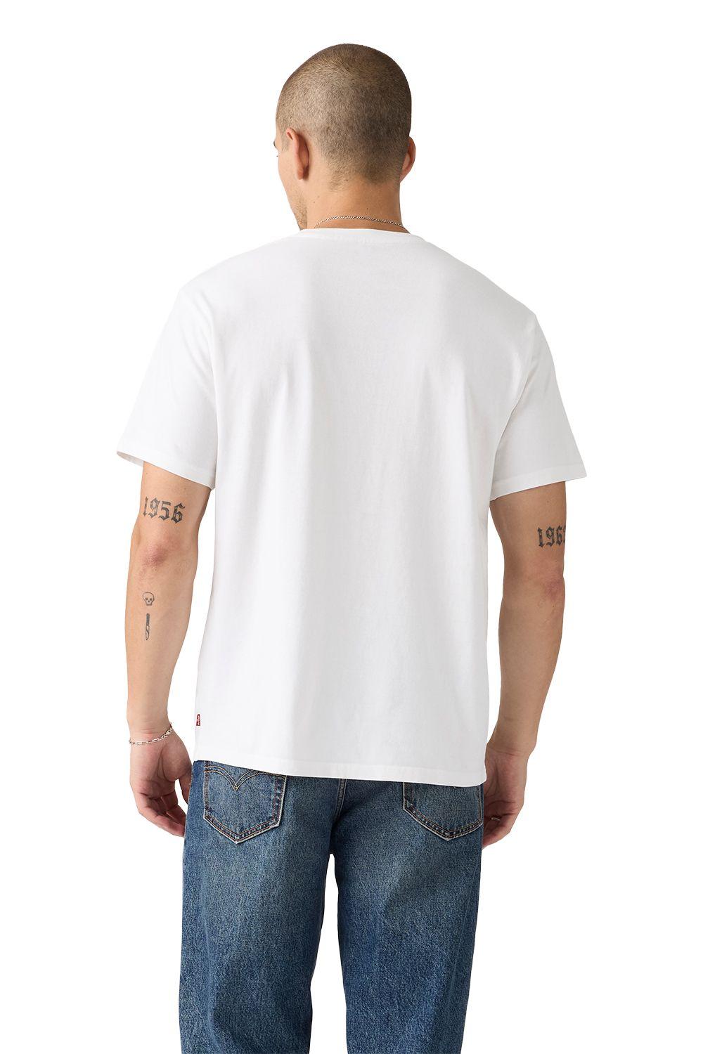 Polera Hombre Relaxed Fit Tee Blanco Levis 16143-2401-1