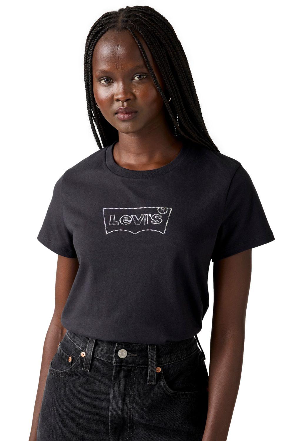 Polera Mujer The Perfect Tee Negro Levis 17369-3272-2