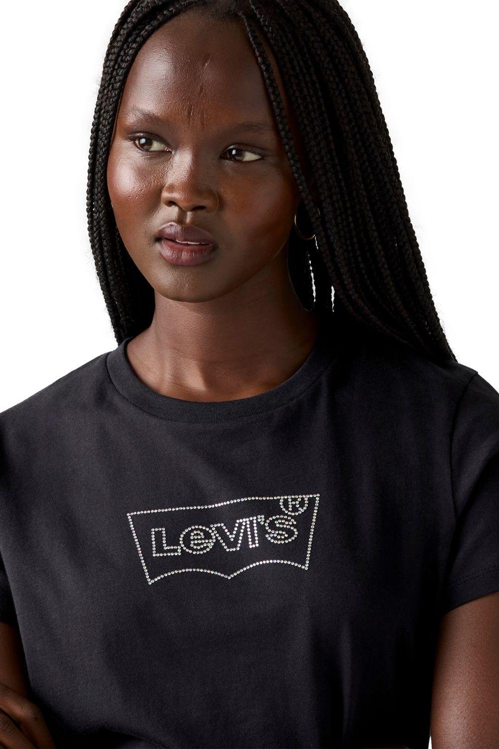 Polera Mujer The Perfect Tee Negro Levis 17369-3272-3