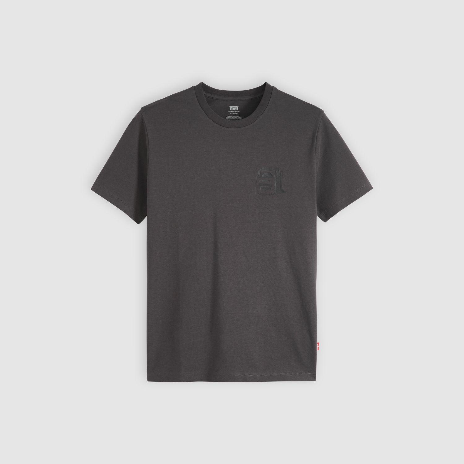 Polera Hombre Graphic Crewneck Tee Negro Levis 22491-2177-0