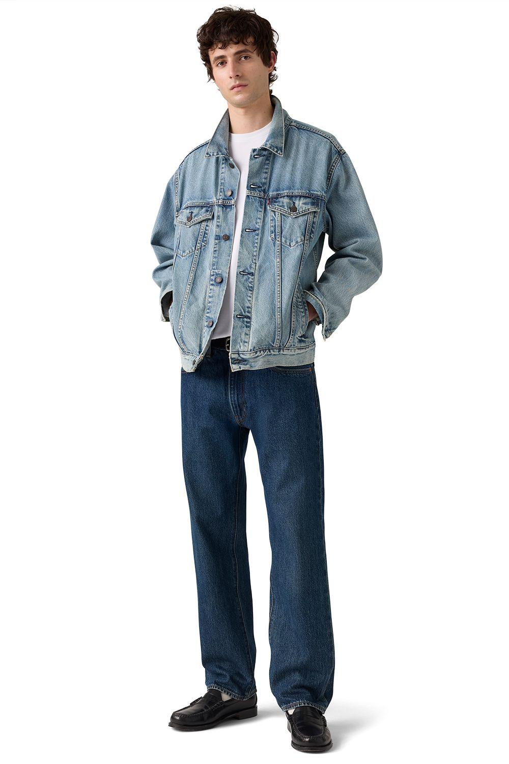 Jeans Hombre 555 Relaxed Straight Azul Levis 000LO-0035-4