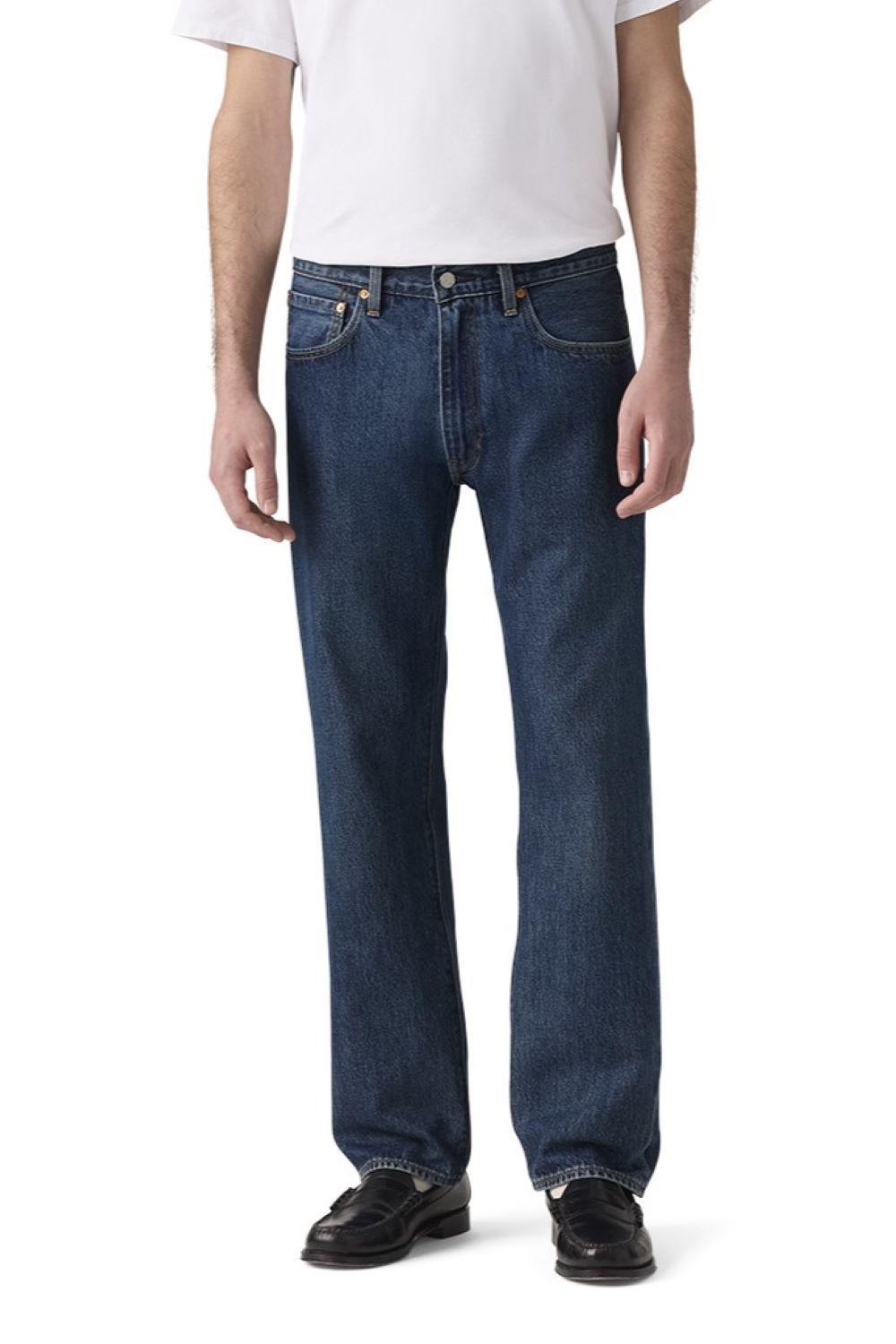 Jeans Hombre 555 Relaxed Straight Azul Levis 000LO-0035-0