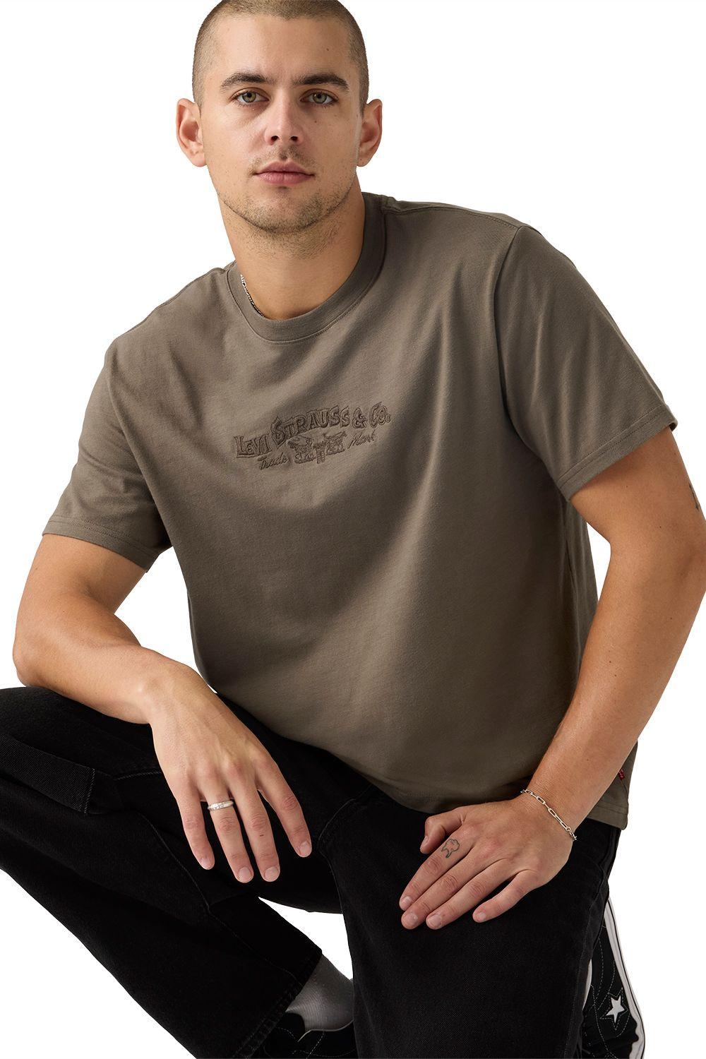 Polera Hombre Relaxed Fit Tee Café Levis 16143-2378-2