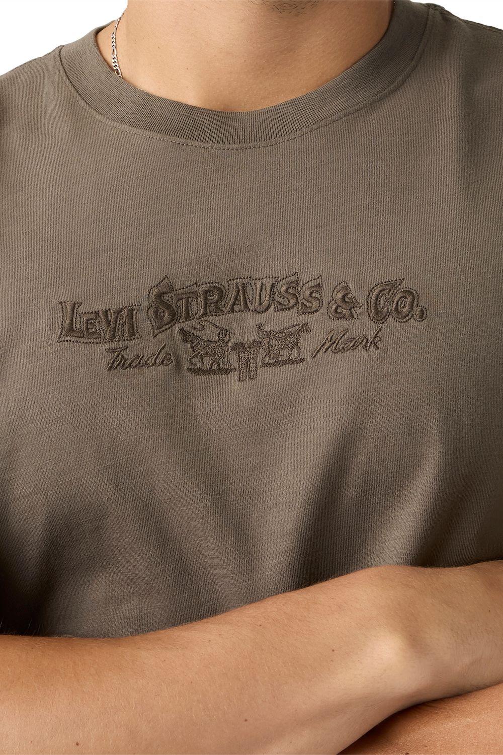 Polera Hombre Relaxed Fit Tee Café Levis 16143-2378-3