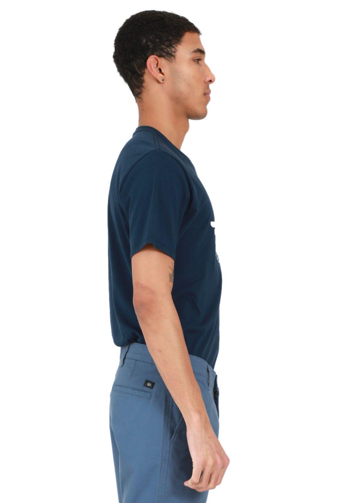Polera Hombre Graphic Tee Regular Fit Azul A1814-0001-1
