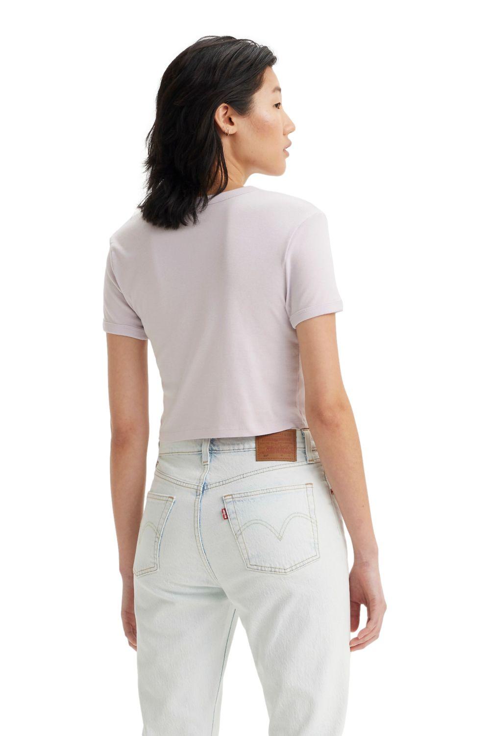 Polera Mujer Mini Ringer Lila Levis A3523-0092-2