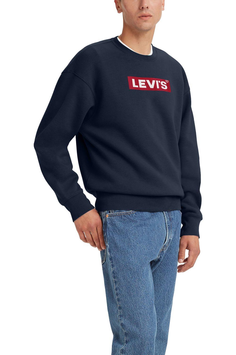Polerón Hombre Relaxed fit Azul Levis 39134-0031-0