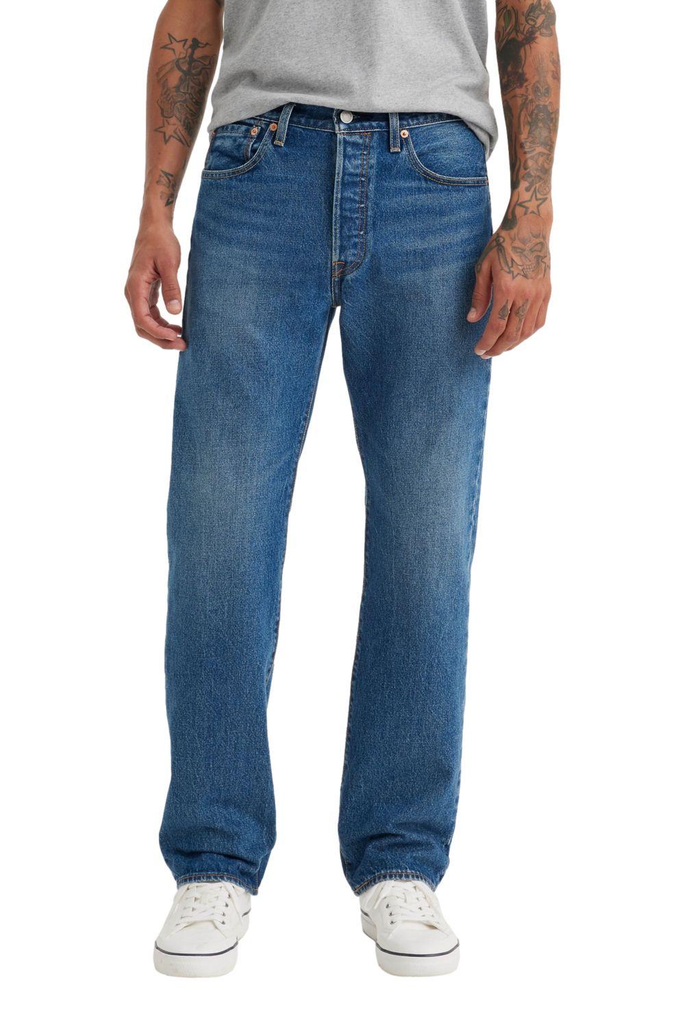 Jeans Hombre 501 Original  Azul Levis 00501-3542-0