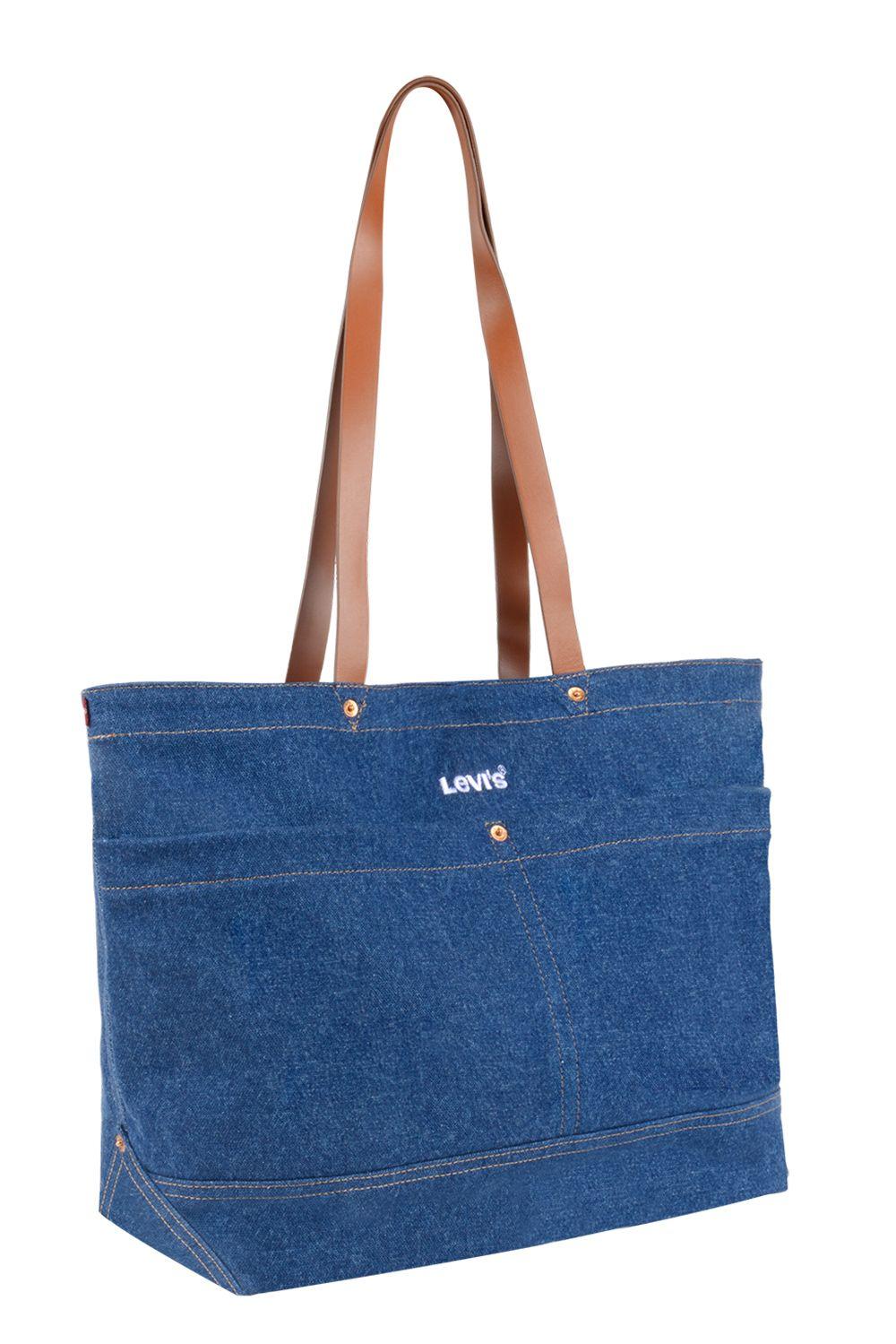 Bolso Hombre Heritage Tote Bag Azul Levis 87858-0000-2