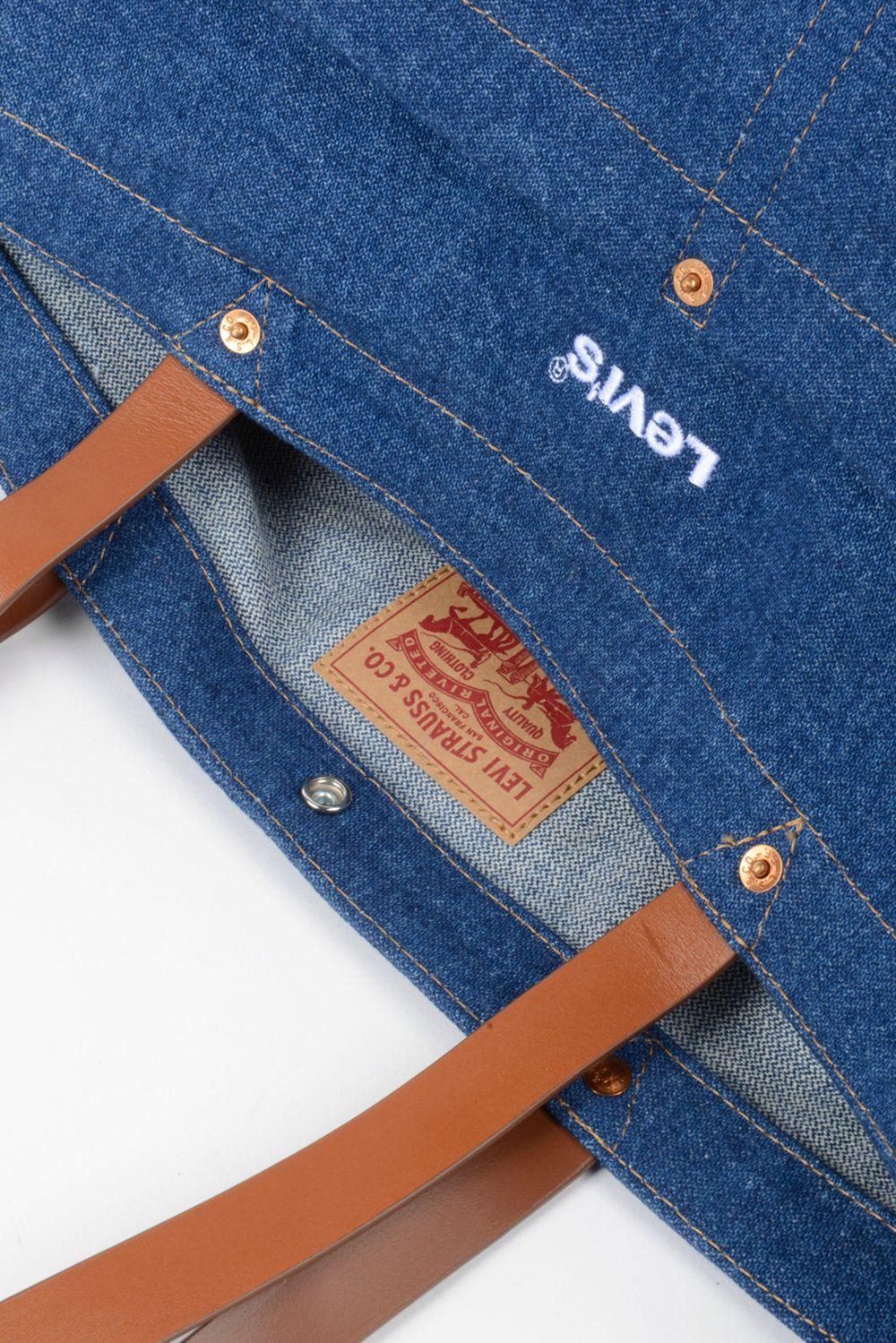 Bolso Hombre Heritage Tote Bag Azul Levis 87858-0000-3