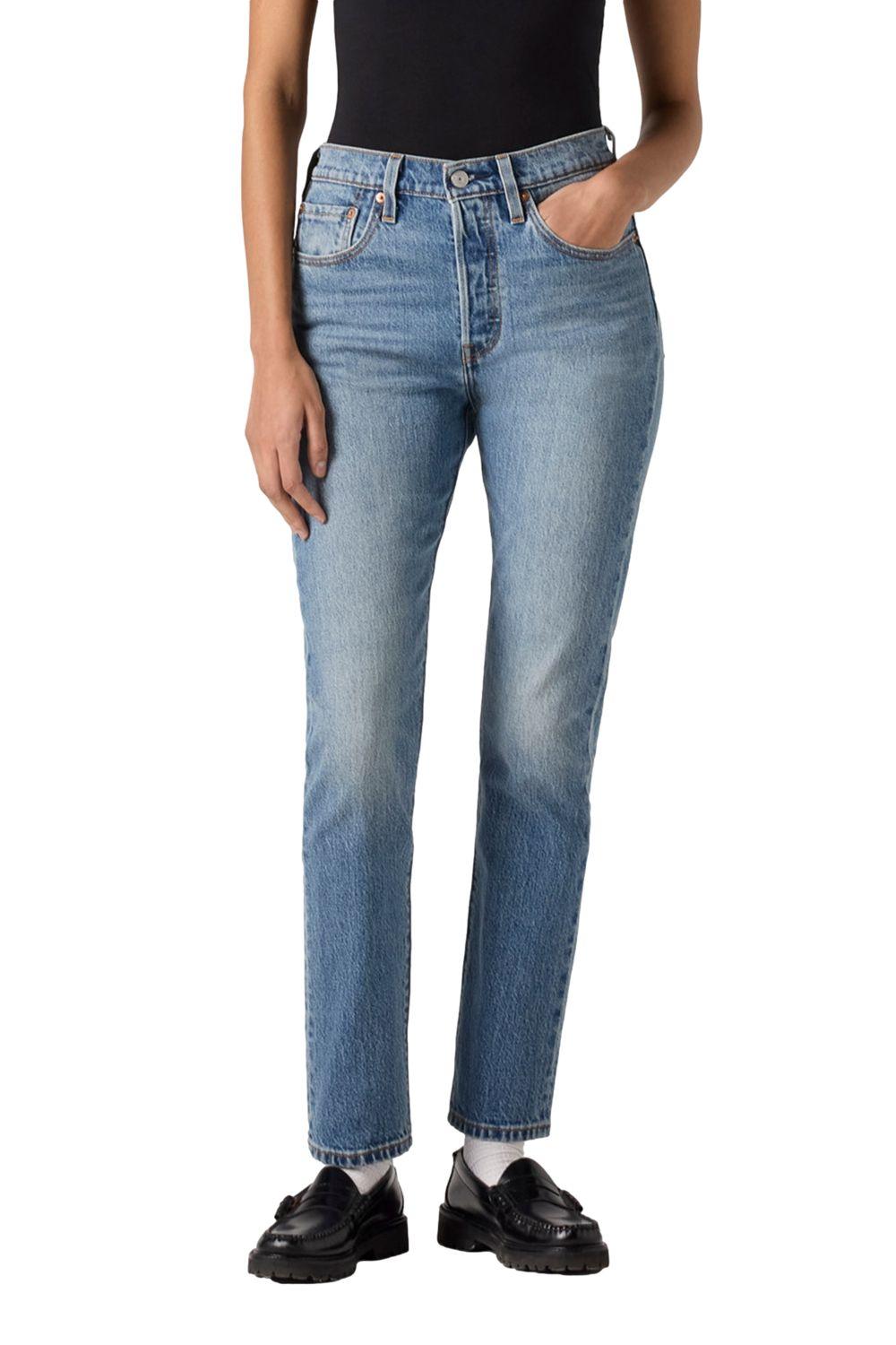 Jeans Mujer 501 Skinny Celeste Levis 29502-0265-0