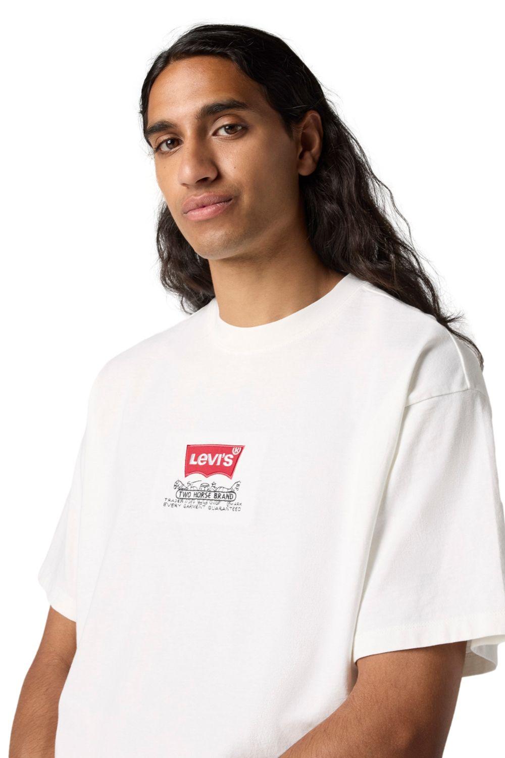 Polera Hombre Vintage Fit Graphic Tee Blanco Levis 87373-0329-3