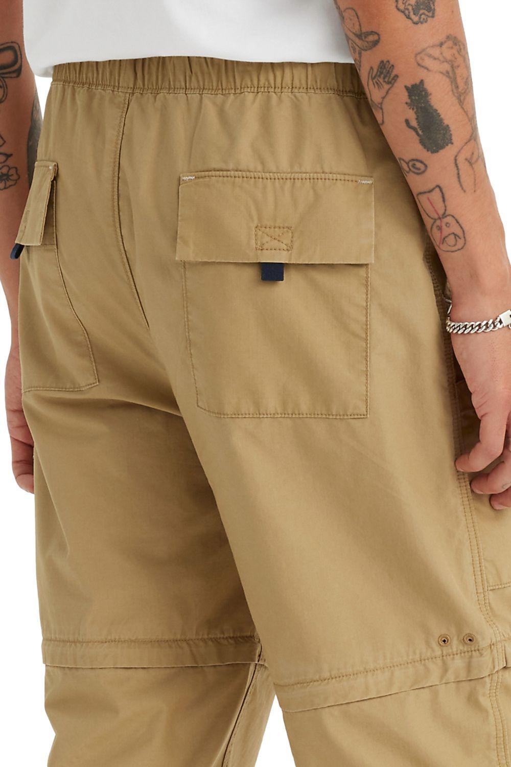 Jeans Hombre Utility Zip-Off Pant Khaki Levis A5752-0007-3