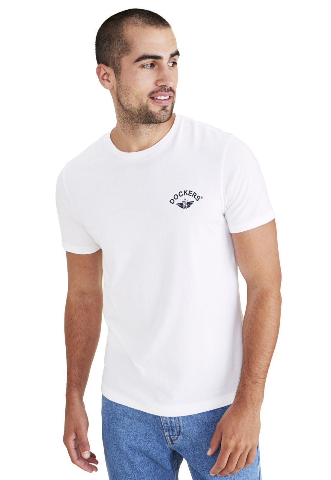 Polera Hombre Graphic Tee Slim Fit Blanco A1103-0167-0