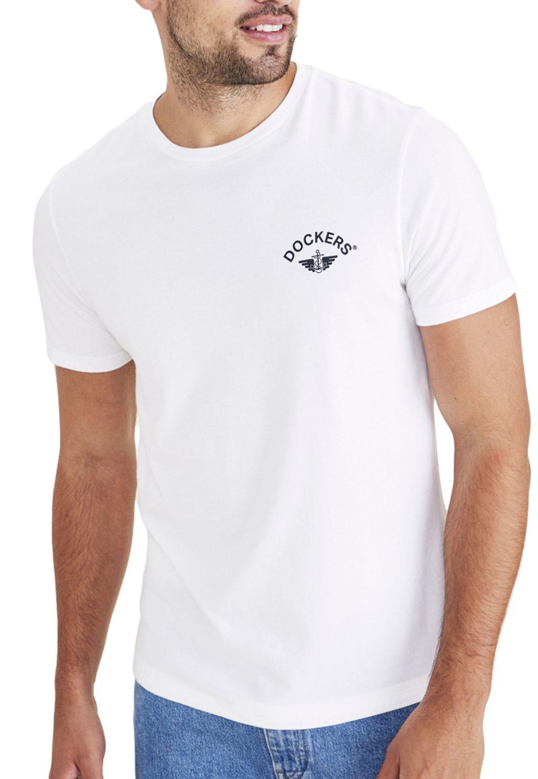 Polera Hombre Graphic Tee Slim Fit Blanco A1103-0167-1