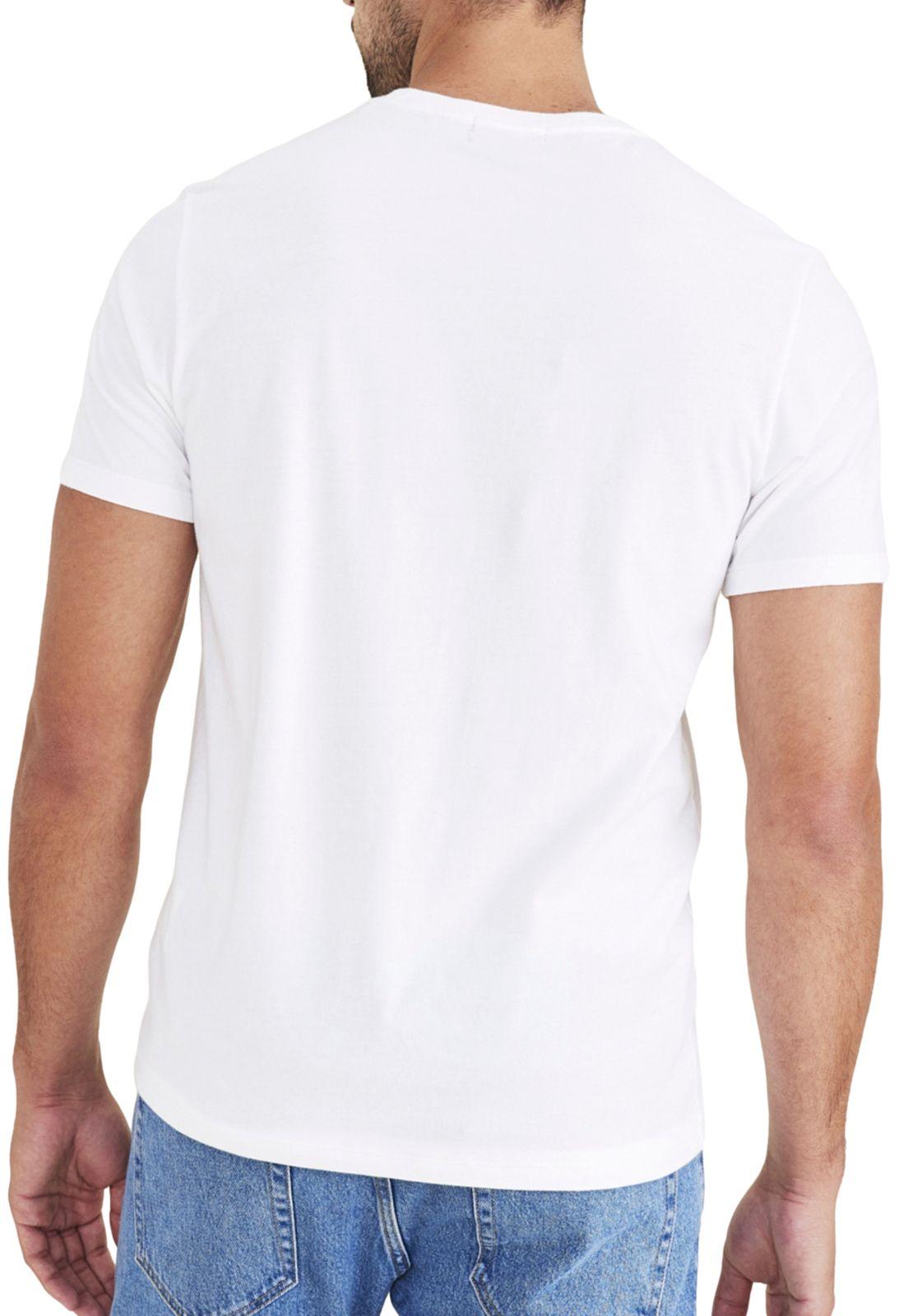 Polera Hombre Graphic Tee Slim Fit Blanco A1103-0167-2