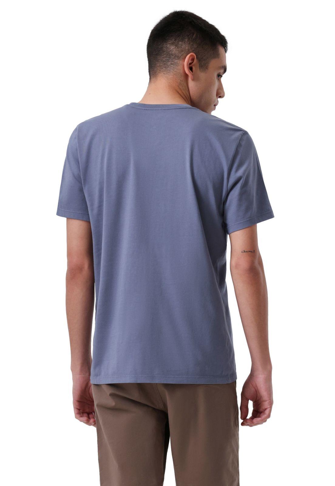 Polera Hombre Graphic Tee Slim Fit Azul A1103-0328-2