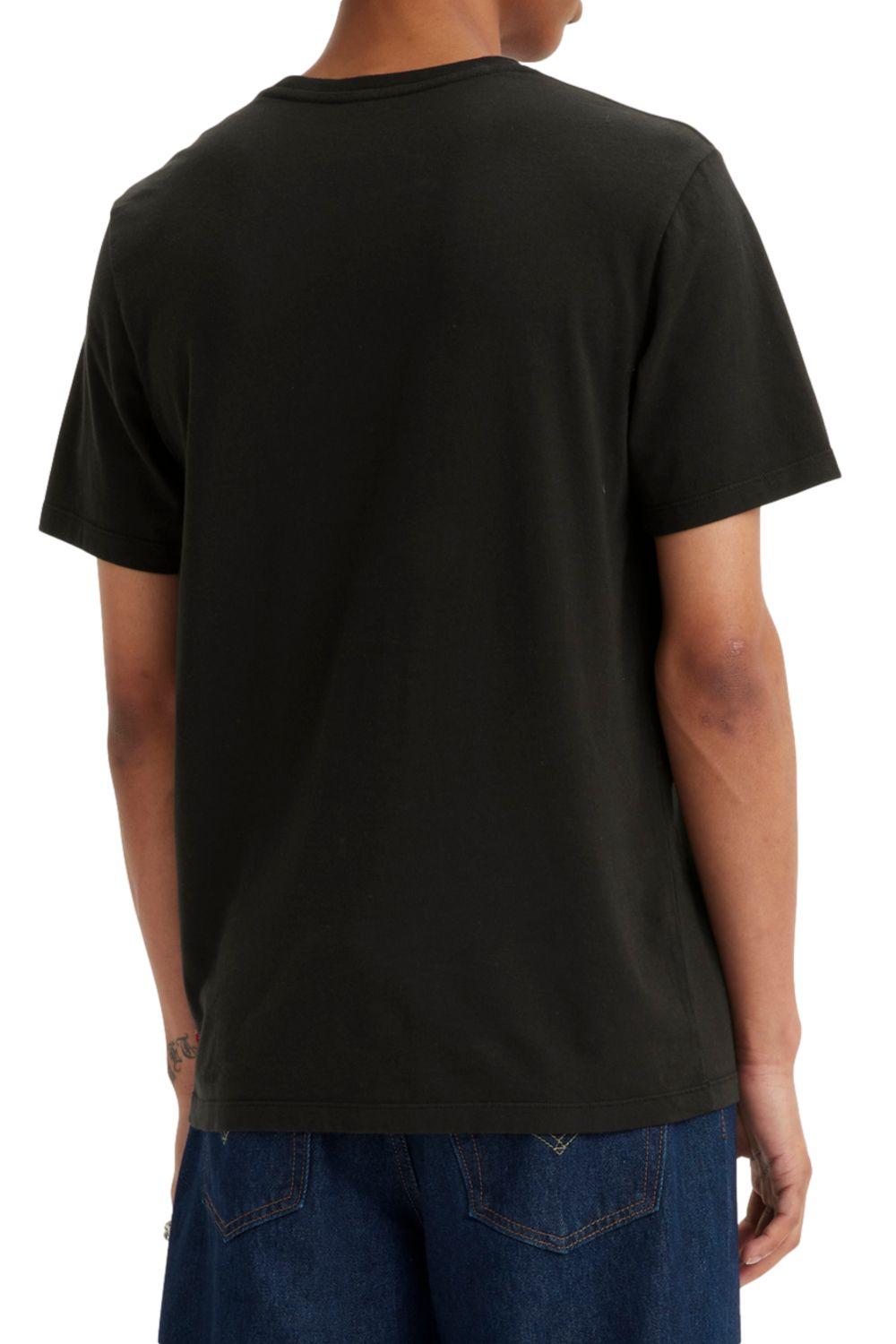 Polera Hombre Regular Fit Gráfica Negro Levis 39636-0050-1