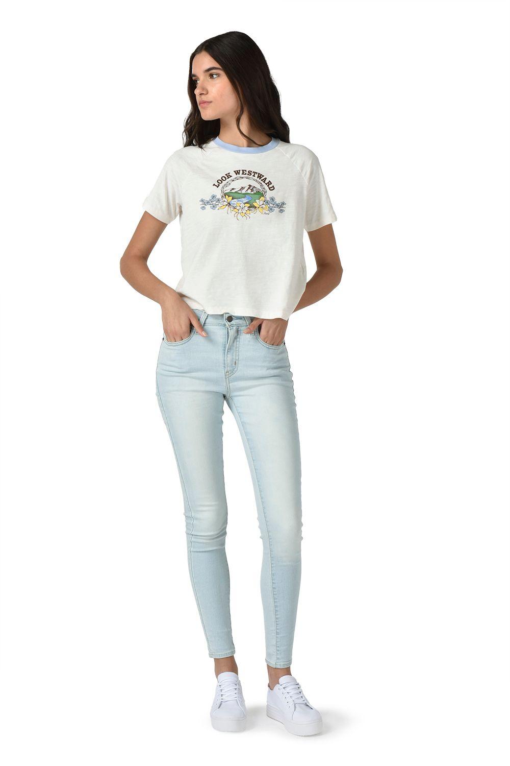 Jeans Mujer 721 Skinny Celeste Levis 18882-0889-3