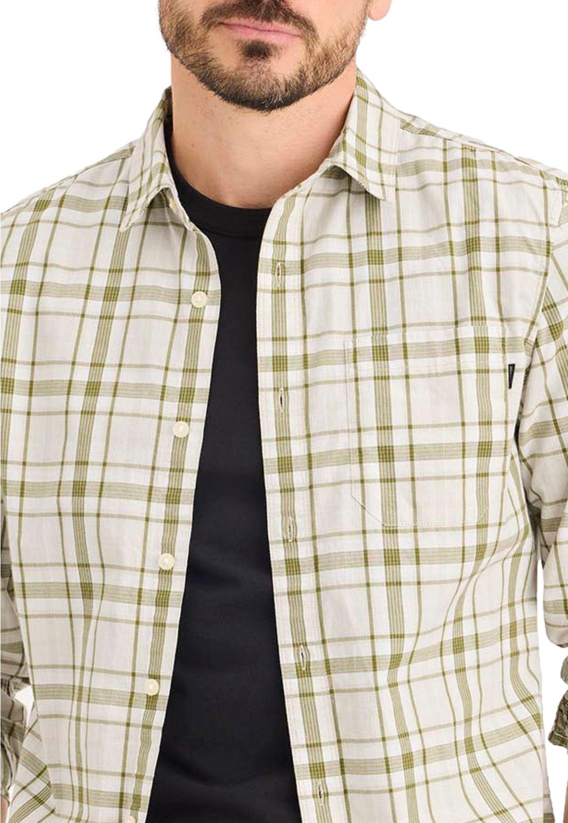 Camisa Hombre Ultimate LS Slim Fit Beige A4253-0083-1