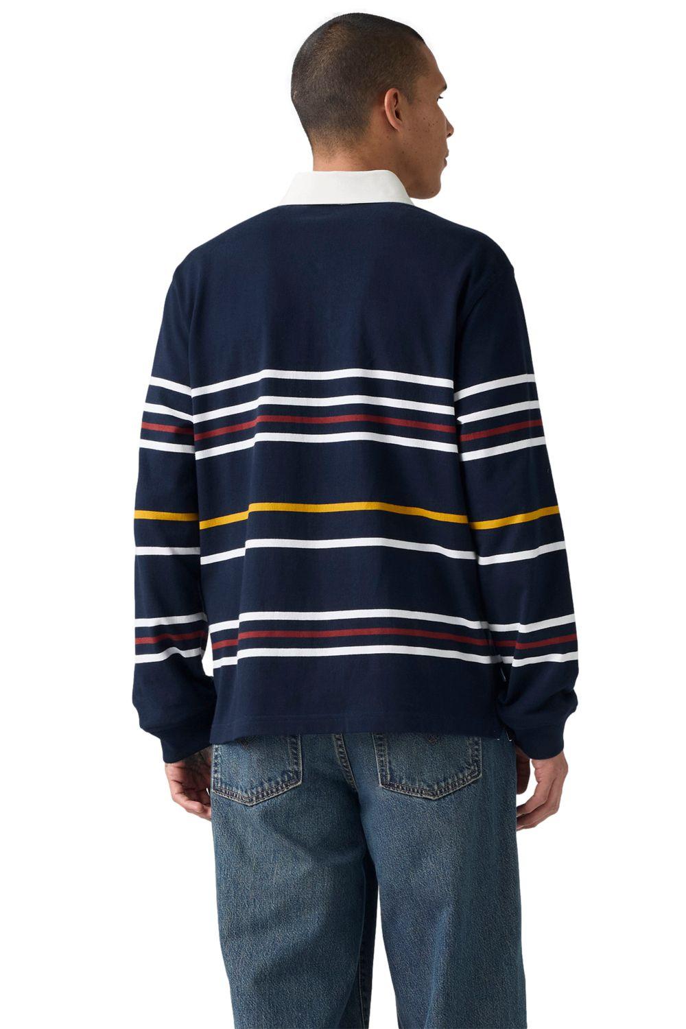 Polera Hombre Union Rugby Azul Levis A4845-0033-1